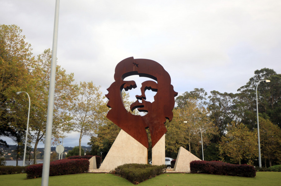 Desautorizan el acto delante de la estatua del Che por motivos de seguridad vial