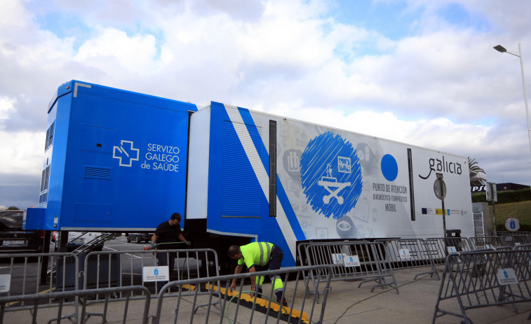 Un punto covid en Riazor permitirá hacer test de antígenos a los no vacunados