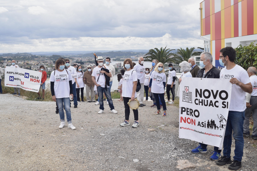 Los afectados de la ampliación del Chuac temen un aumento del número de derribos