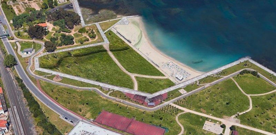 Lanzan una campaña para  la creación de una playa urbana artificial en Culleredo