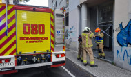 Los bomberos acuden a una inundación en un restaurante y un garaje de Francisco Mariño