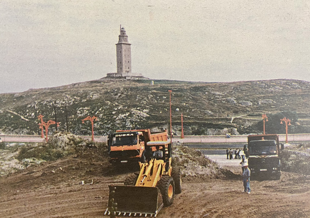 Obras cocheras Tranvias