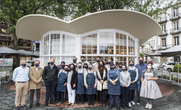 El Quiosco de Down Experience: vuelven los bocatas de calamares a la Plaza de Orense