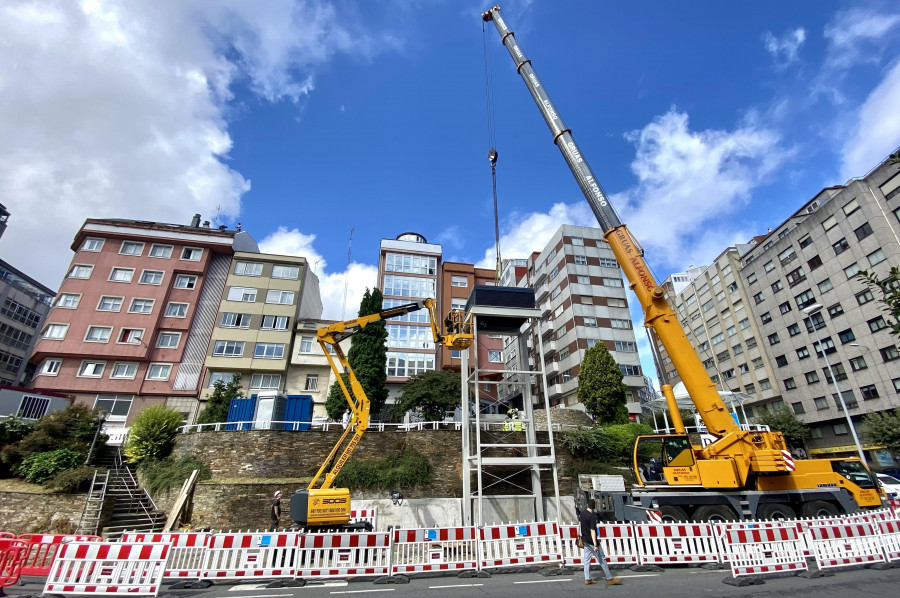 La asociación Oza Gaiteira Os Castros lamenta las críticas al ascensor proyectado en el barrio