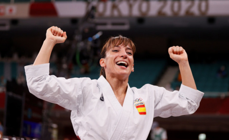 Sandra Sánchez corta el aire del Budokan con un kata perfecto que vale un oro olímpico