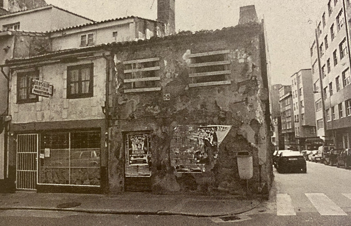 Ruinas en Monte Alto en 1996