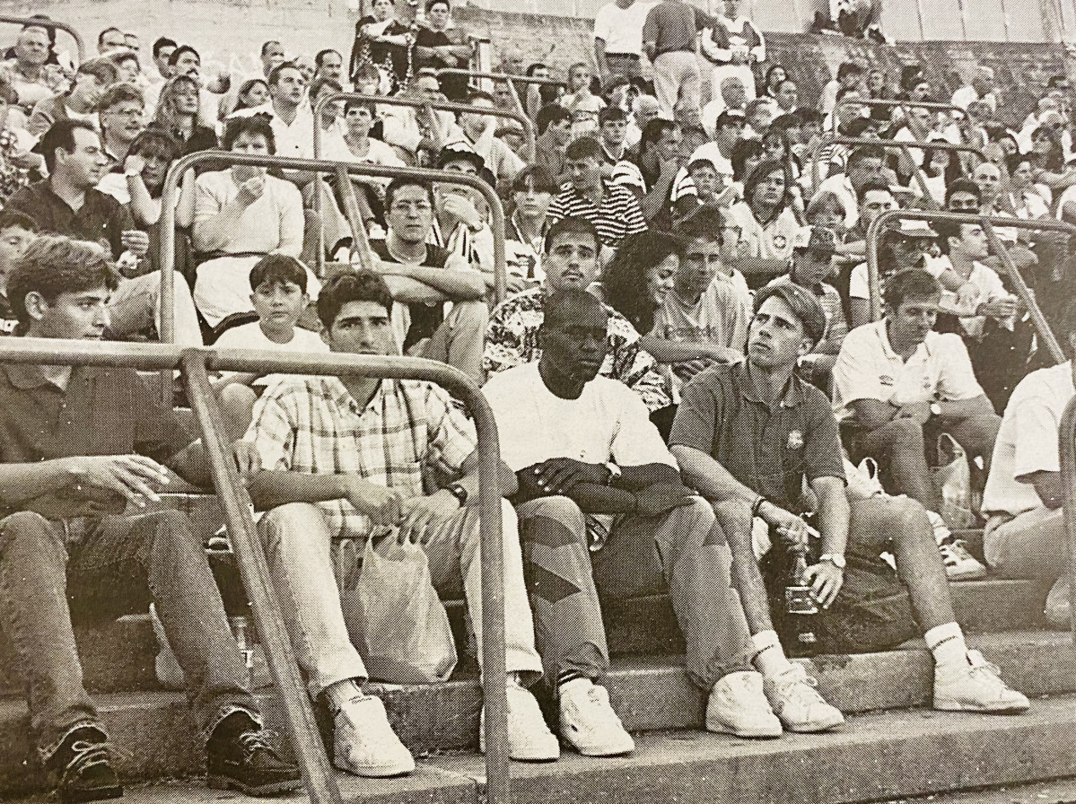 Aficionados en el Teresa Herrera en 1996