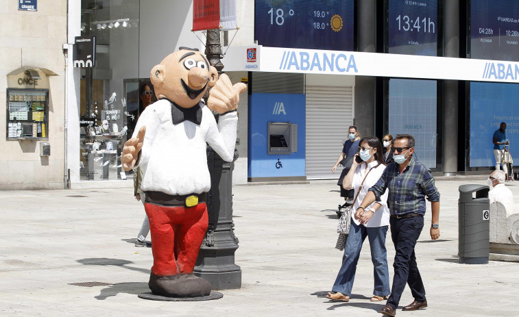 Los personajes del Salón del Cómic regresan a las calles de A Coruña después de dos años de ausencia
