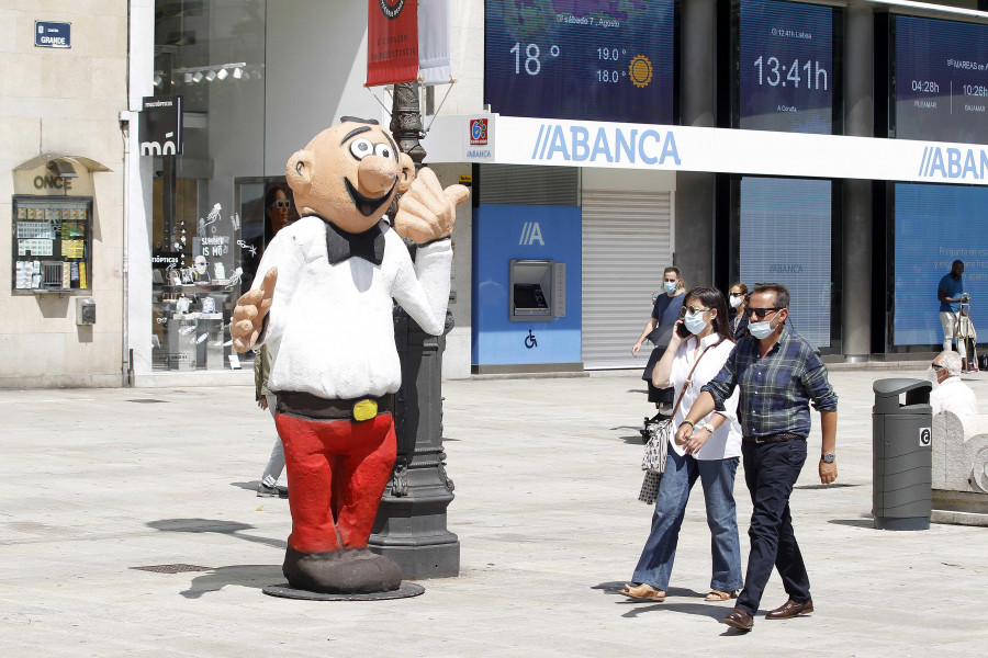 Los personajes del Salón del Cómic regresan a las calles de A Coruña después de dos años de ausencia