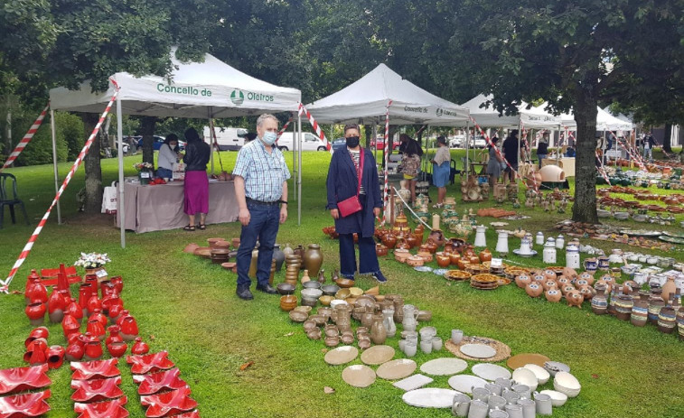 Última jornada de disfrute con la olería tradicional en Alfaroleiros