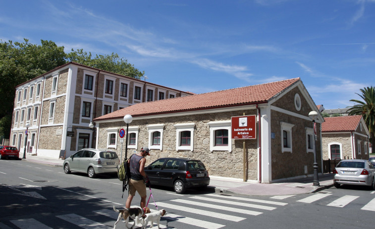 La obra en el entorno del Balneario de Arteixo limitará el tráfico de vehículos desde el lunes