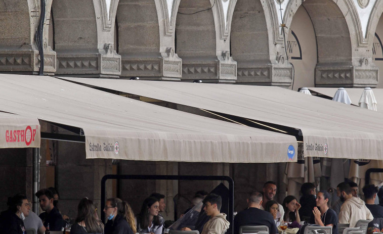 El TSXG rechaza el recurso de los hosteleros de A Coruña para anular las limitaciones de aforo