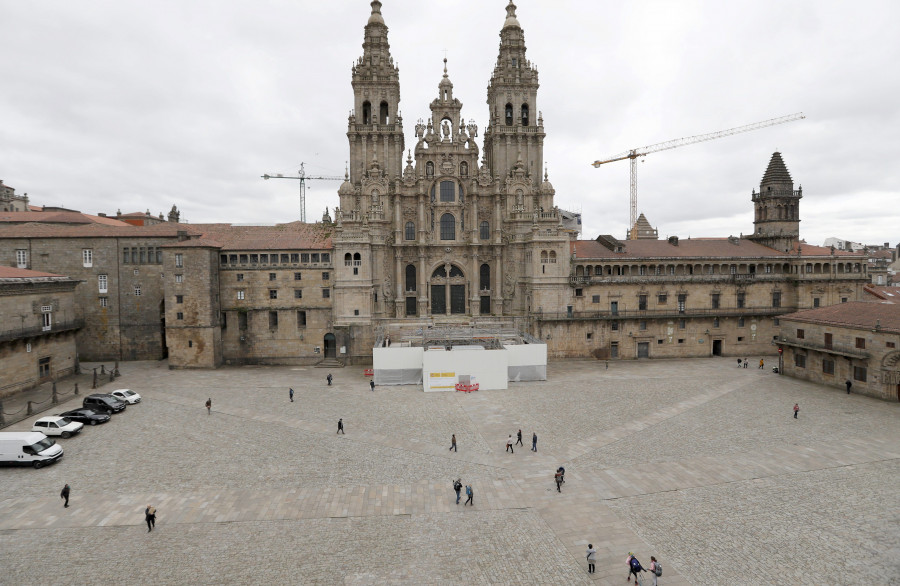 El Obradoiro acogerá el rodaje de un documental escrito por el juez Taín