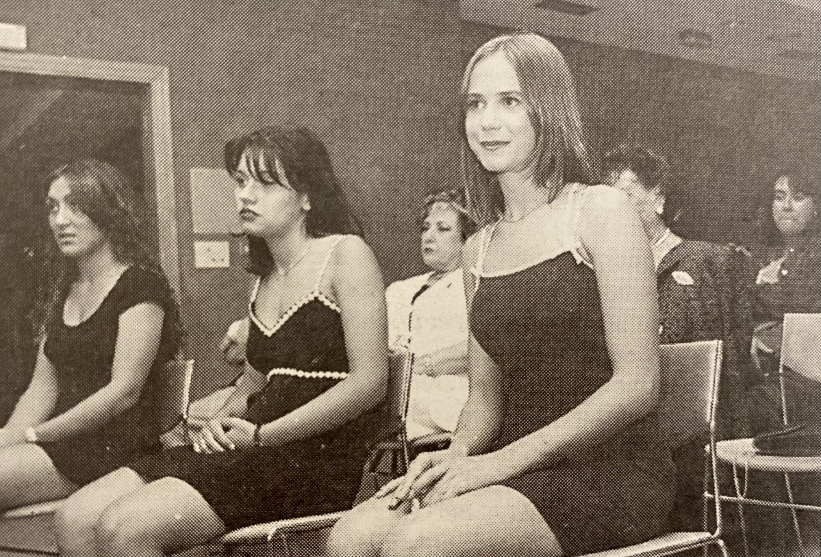 Susana Gonzu00e1lez, reina de las fiestas de Monte Alto 1996