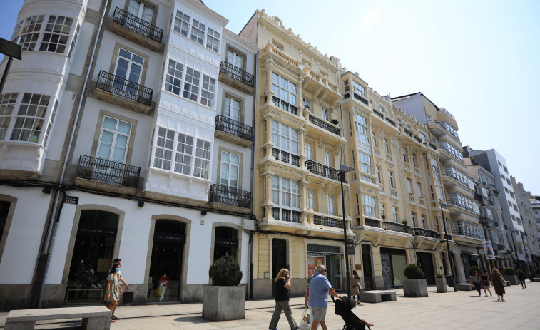 La plaza de Lugo es la calle más cara de Galicia para comprar una casa, con un coste medio de 797.500 euros