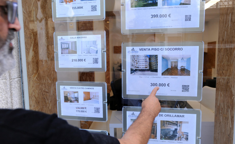 A Coruña y Vigo son las únicas ciudades con menos del 50% de viviendas libres de hipoteca