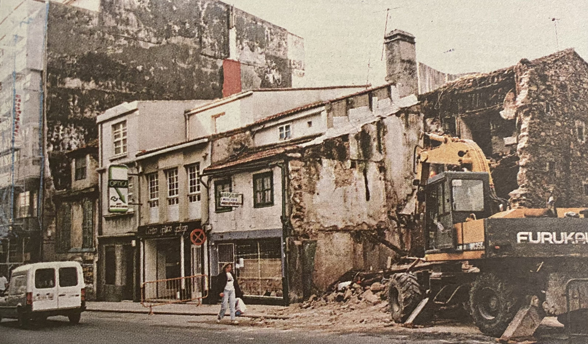 Ruinas en Monte Alto en 1996