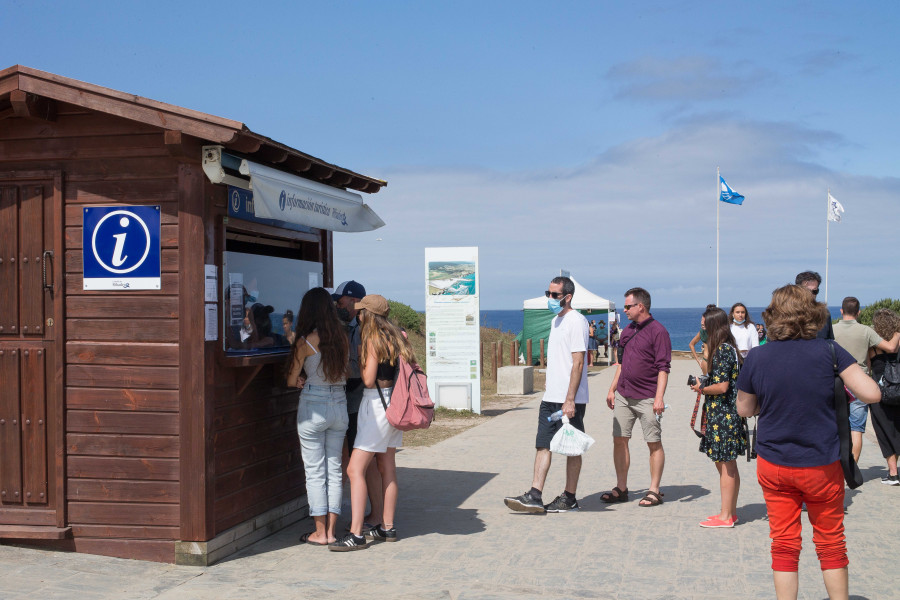 Los establecimientos hoteleros de Galicia recibieron casi medio millón de viajeros en julio