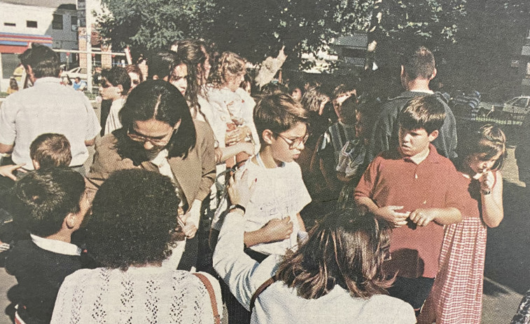 Hace 25 años: Tramo polémico en la ronda de Outeiro y bronca entre Ayuntamiento y Diputación