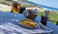 Comer en Doniños: O Alpendre,  cervezas y tortilla con la mejor puesta de sol de Ferrol