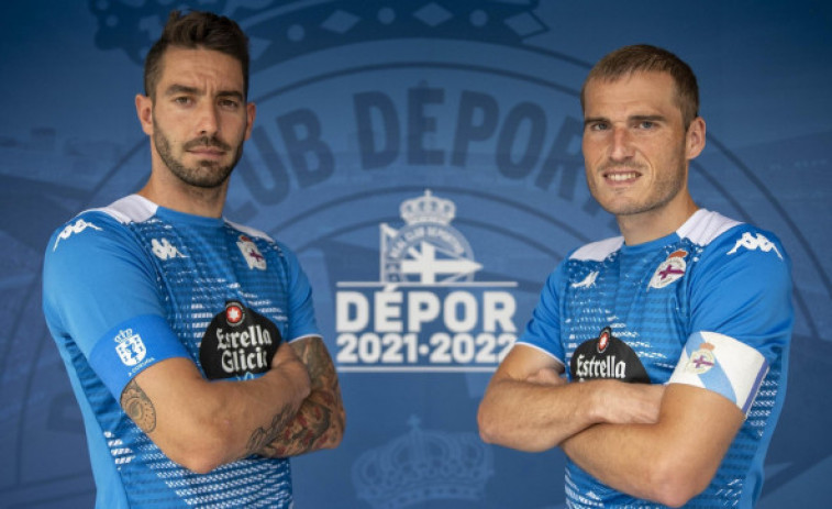 Los coruñeses Ian Mackay y Álex Bergantiños ejercerán como capitanes del Depor