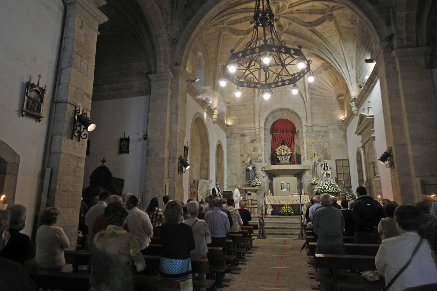 Betanzos celebra Os Remedios, por segundo año sin procesión hasta A Ponte Vella por el covid