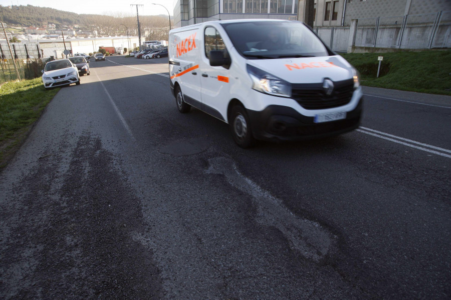 Los trabajos de la avenida de la Diputación en Arteixo obligan a realizar otro corte de tráfico