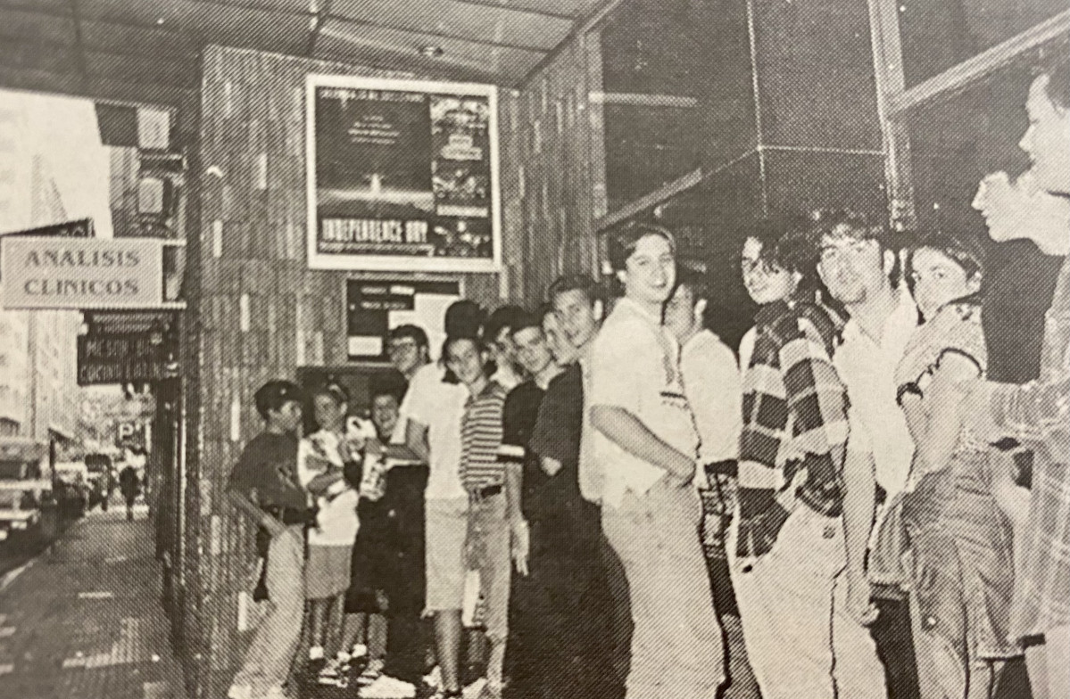 Estreno de Independence Day en el cine Riazor en 1996