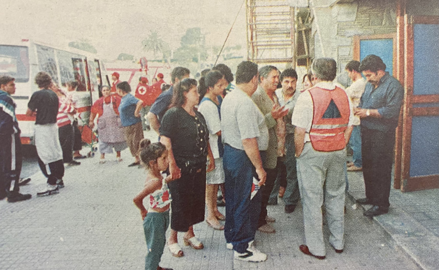 Hace 25 años: Trasladan al poblado de O Portiño al pabellón y Rivaldo da oxígeno al Depor