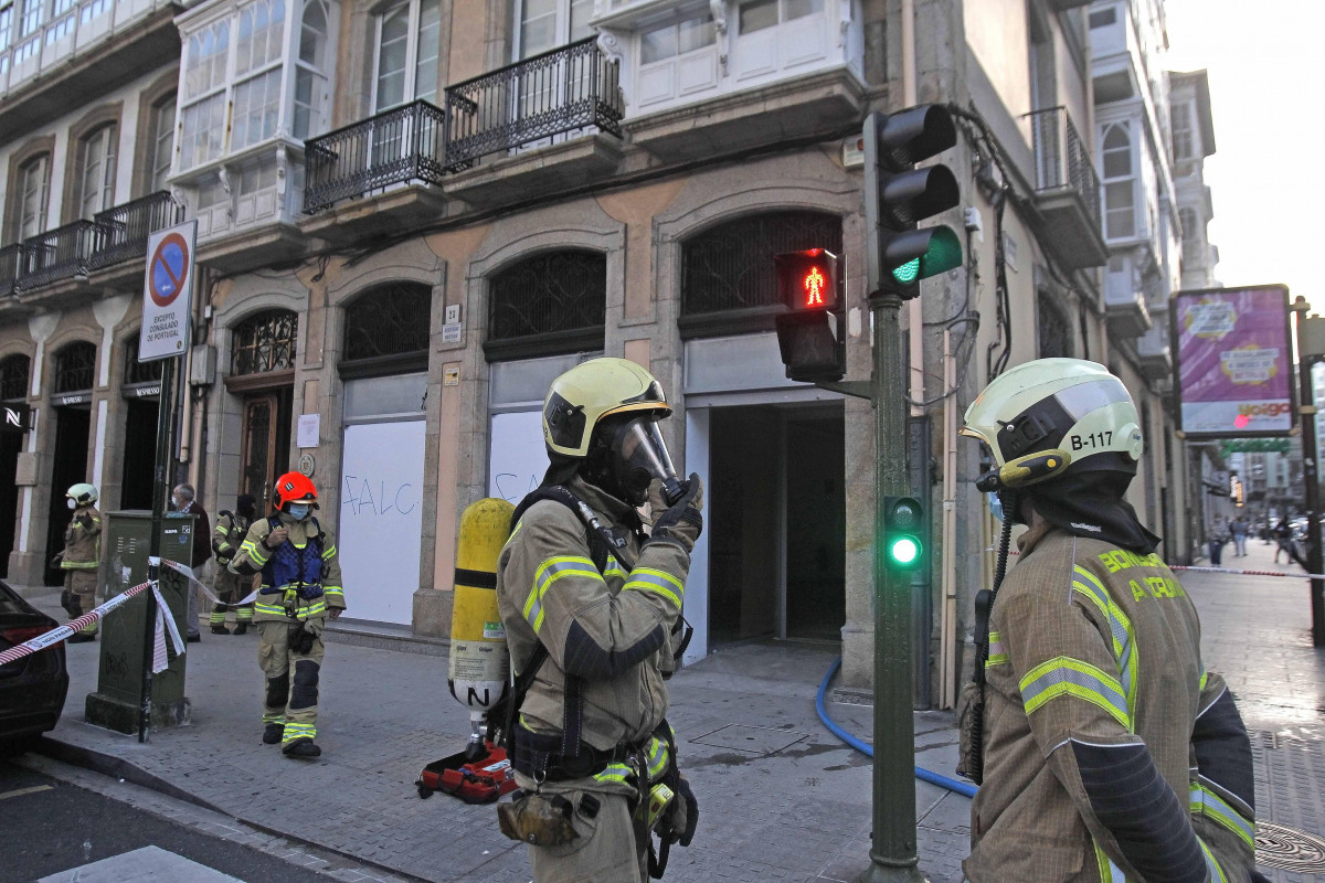 Incendio en un bajo de Juana de Vega 2