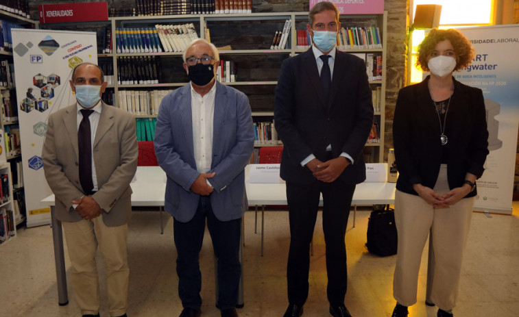 Arranca en la ciudad la primera FP dual en Gestión de Agua de Galicia gestionada por Emalcsa