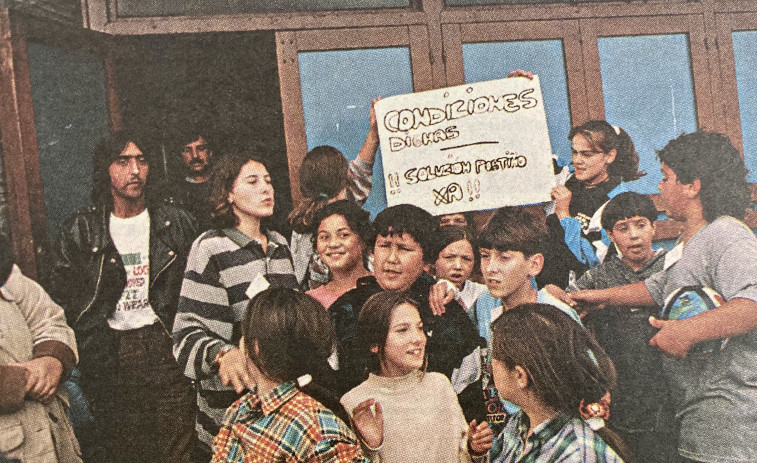 Hace 25 años: Sanidade avala a los vecinos de O Portiño
