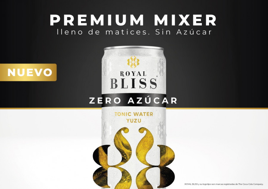 Royal Bliss amplía su gana de tónicas con el lanzamiento de la nueva Vibrant Yuzu zero azúcar en lata