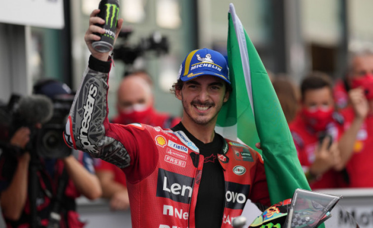 Bagnaia, pletórico, afirma que 