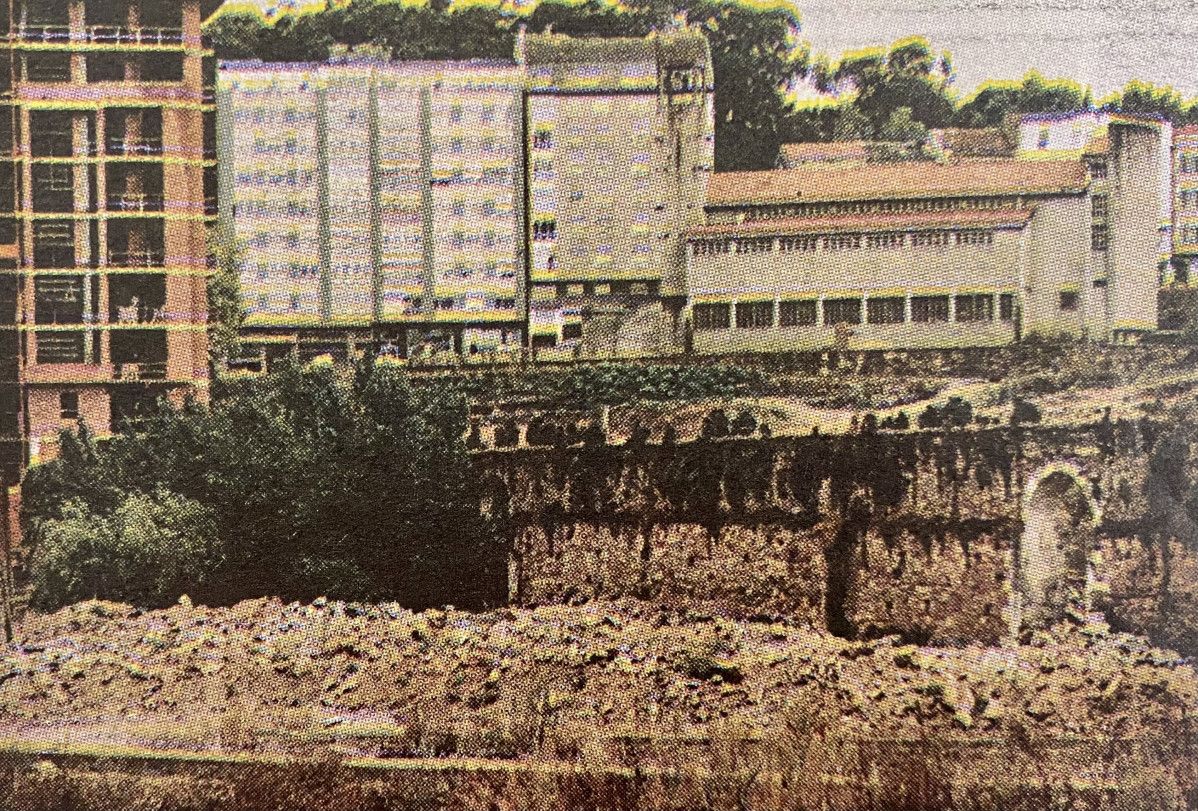 Acueducto en el Paseo de los Puentes