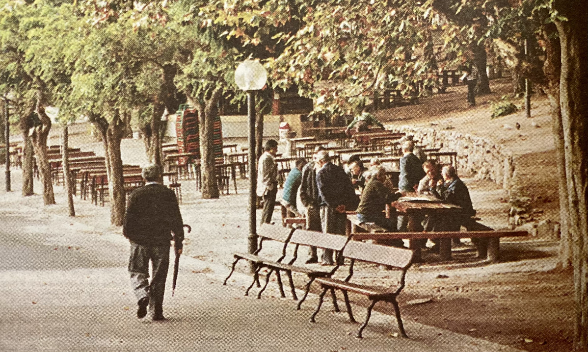 Parque de Santa Margarita en 1996