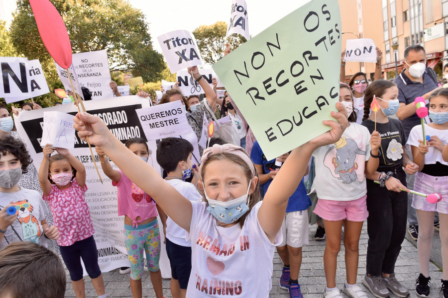 Familias del CEIP Ramón de la Sagra piden más profesorado