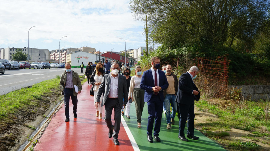 Inauguración de la senda de Carral a Tabeaio