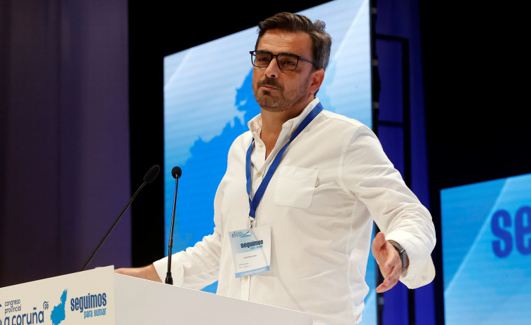 Diego Calvo, reelegido presidente del PP de A Coruña con el 96 % de los votos
