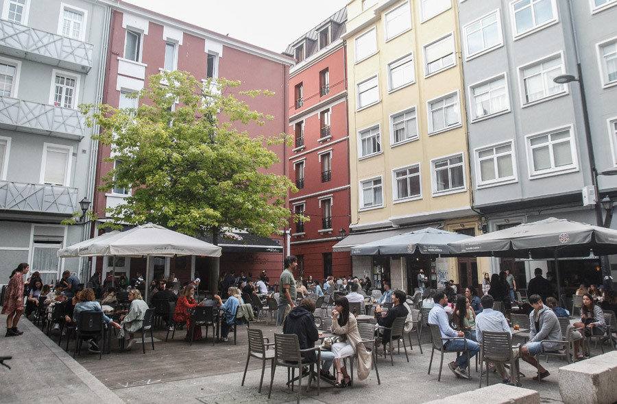 Inés Rey asegura que el botellón ya  no es un problema en A Coruña