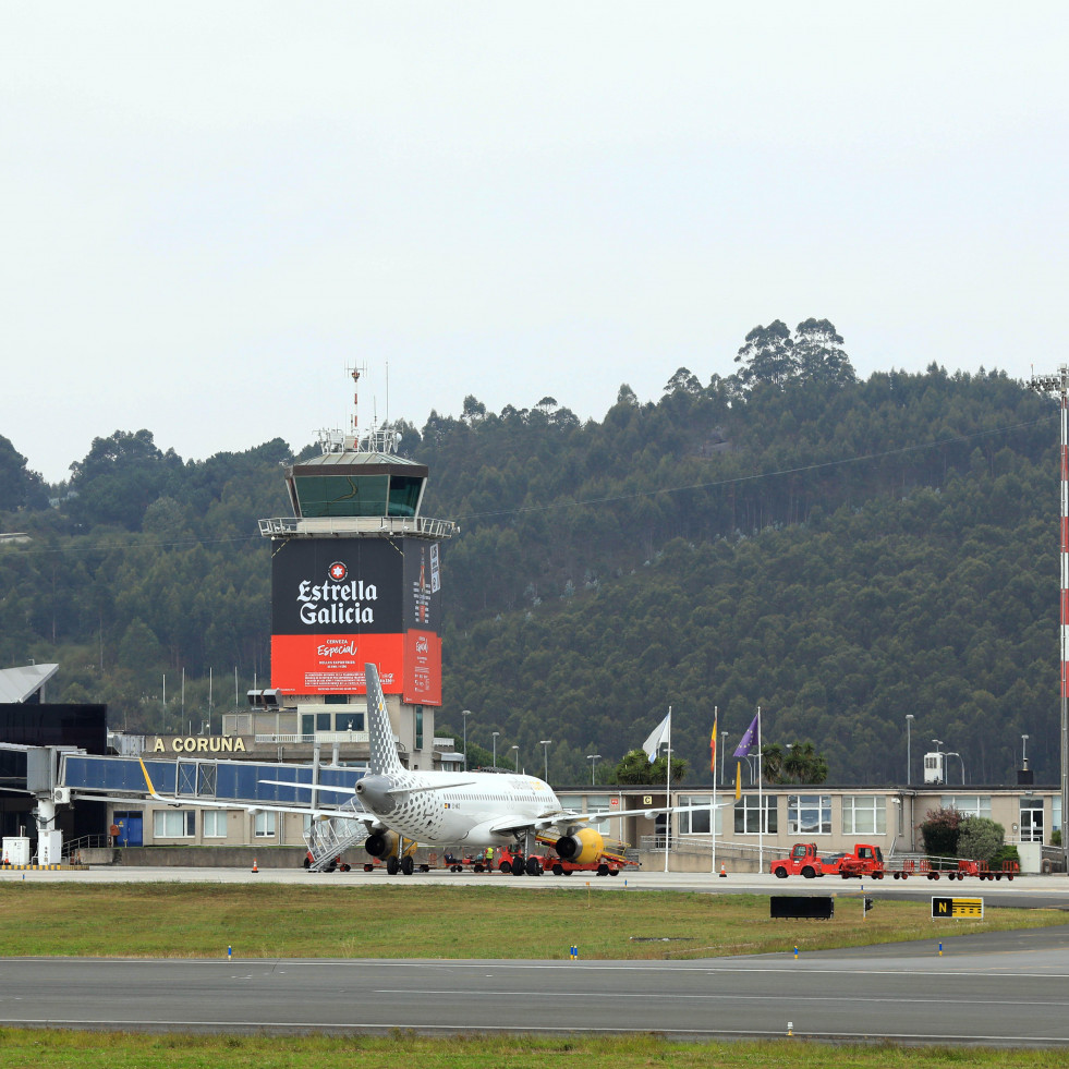 El aeropuerto de A Coruña, el único en Galicia que mejora sus números tras el verano