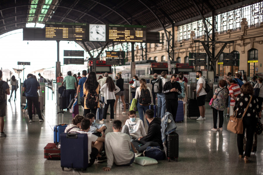 Seguimiento masivo en la segunda jornada de la huelga de Renfe