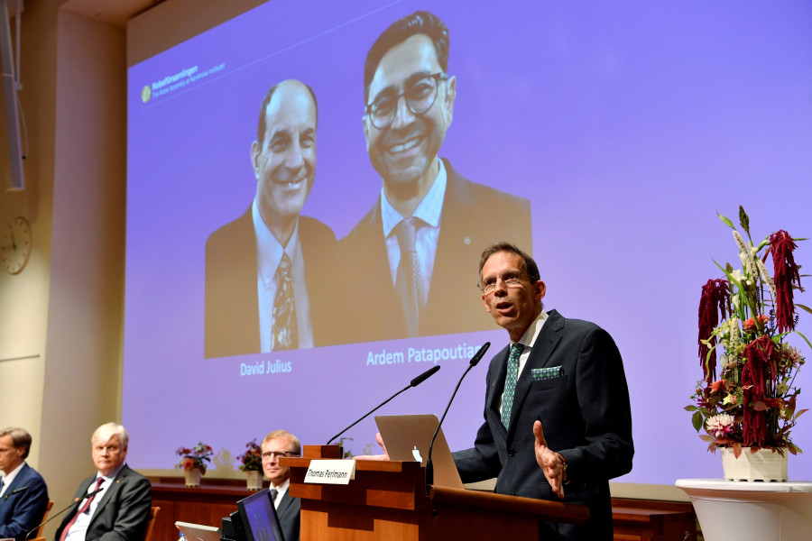 Julius y Patapoutian, Nobel de Medicina por sus hallazgos de receptores de temperatura y tacto