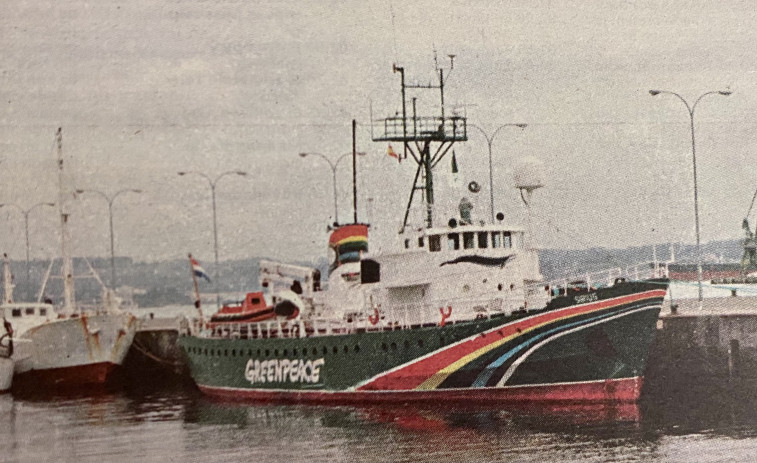 Hace 25 años: Greenpeace se ocupa de Bens y una Virgen del Rosario 