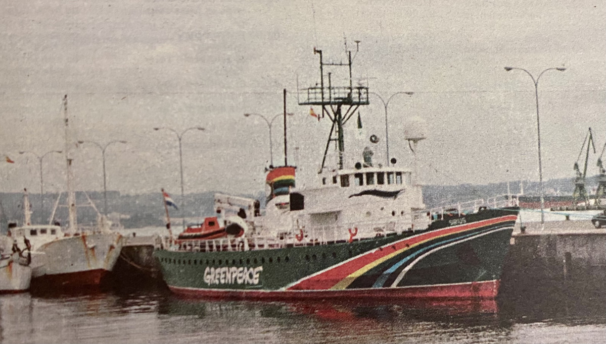 Buque Sirius de Greenpeace