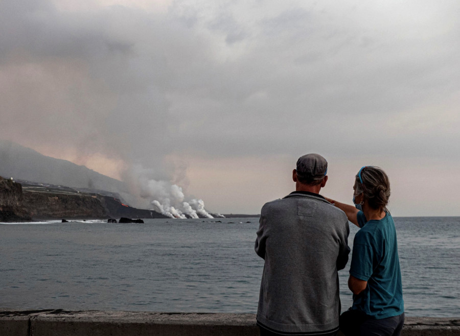 Los cambreses se vuelcan con los afectados por la erupción de La Palma