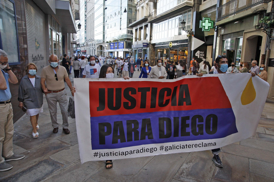 La Plataforma 'Justicia para Diego' confirma la imputación de tres policías por la muerte de Diego Bello