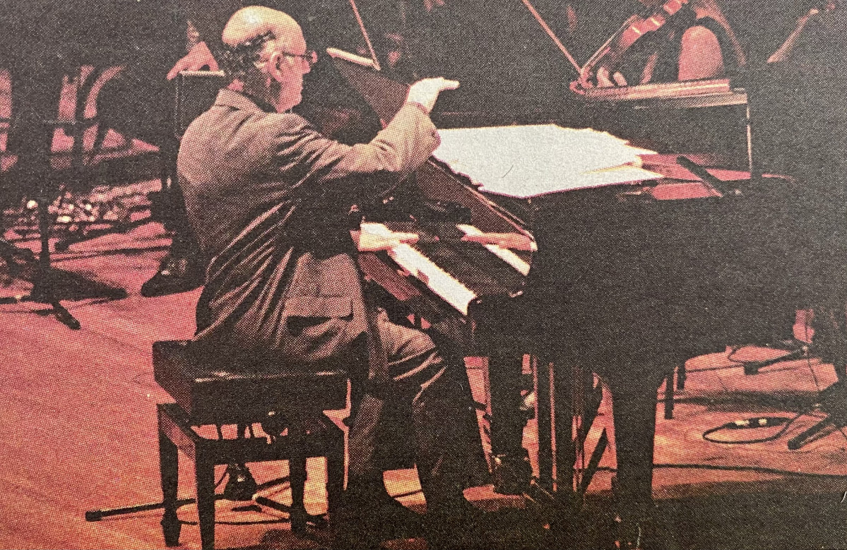 Michael Nyman en A Coruu00f1a en 1996