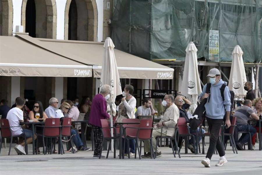 Galicia afronta la última jornada del puente con un ligero aumento de casos activos, que se sitúan en 508