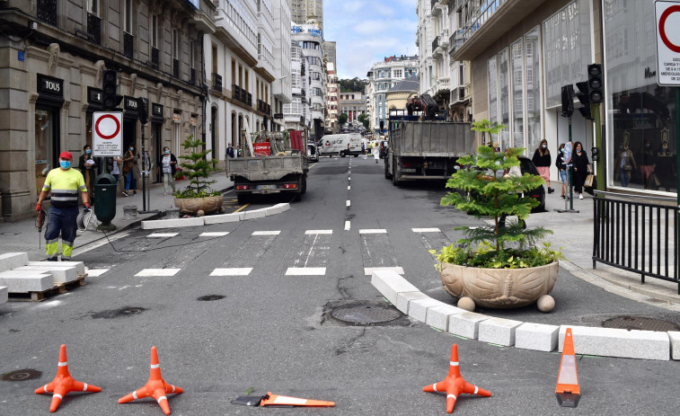 La fase 0 de la reforma de Los Cantones comienza en enero con la  calle Compostela